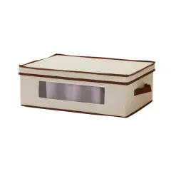 Household Essentials Glassware Storage Box White