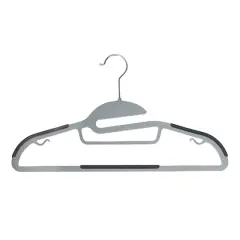 Simplify Ultimate Hangers, 8ct. Light Gray