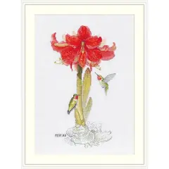 Merejka Amaryllis Counted Cross Stitch Kit