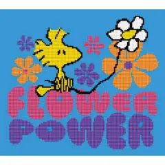 Diamond Dotz&reg; Intermediate Flower Power (Peanuts) Diamond Painting Kit