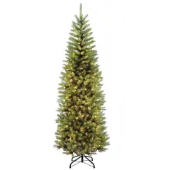 7.5ft. Pre-Lit PowerConnect&trade; Kingswood Fir Artificial Christmas Tree, Light Parade&reg; LED Lights