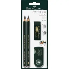Faber-Castell 9000 Jumbo Graphite Pencil Sketch Set
