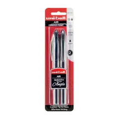 Uni-Ball&reg; AIR Black 2 Pen Set, 0.7mm