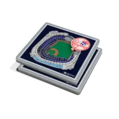 MLB 3D StadiumView Coasters New York Yankees