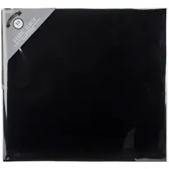 Colorbok&reg; Post Bound Fabric Scrapbook Album, 12" x 12" Black