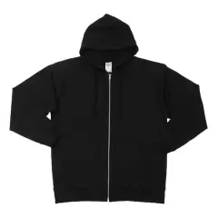Unisex Adult Full Zip Hooded Sweatshirt by Make Market&reg; Black