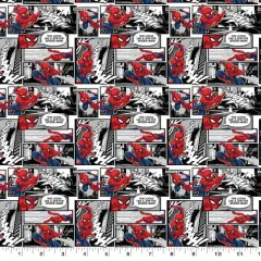 Marvel Spider-Man Comic Cotton Fabric
