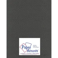 PA Paper&trade; Accents Mini Dot 8.5" x 11" Cardstock, 25 Sheets Dusty Miller