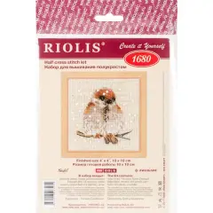 RIOLIS Sparrow Counted Cross Stitch Kit