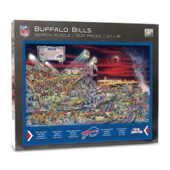 Joe Journeyman NFL 500 Piece Jigsaw Puzzle Buffalo Bills