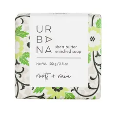 European Soaps Urbana Bar, 100g Roots + Rain