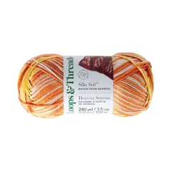 Silky Soft&trade; Multi Yarn by Loops & Threads&reg; Marigold