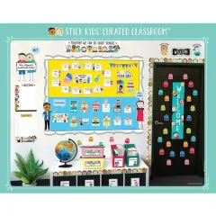 Creative Teaching Press&reg; Stick Kids&reg; Curated Classroom Decal Set