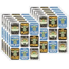 Eureka&reg; Star Wars&trade; The Mandalorian Giant Stickers, 12 Packs of 26