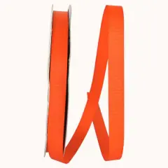 JAM Paper 5/8" x 100yd. Grosgrain Style Wired Ribbon Orange
