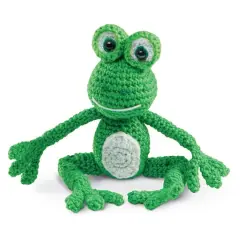 Intermediate Frog Amigurumi Crochet Kit by Loops & Threads&reg;