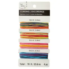 Bead Landing&trade; Bamboo Cording, Variegated