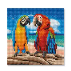 Parrots Painting Diamond Art Kit by Make Market&reg;