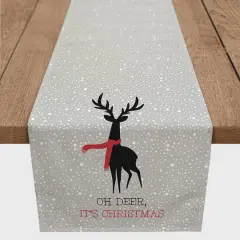 90" Oh Deer It's Christmas Table Runner