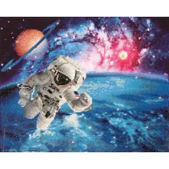 Diamond Dotz&reg; Advanced Beam Me Up Diamond Painting Kit