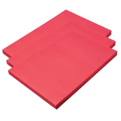 SunWorks&reg; 12" x 18" Holiday Red Construction Paper, 3 Packs of 100 Sheets