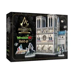 Assassin's Creed Unity - Notre-Dame 3D Puzzle: 860 Pcs