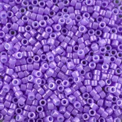 John Bead 11/0 Miyuki Delica Glass Seed Beads, 5g Bright Purple Dyed