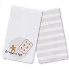 The Gingerbread Man Tea Towels - Set of 2
