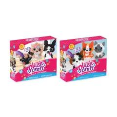 Assorted PlushCraft&trade; 3D Fabric Craft Mini Pack