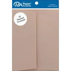 PA Paper&trade; Accents 4.38" x 5.75" Pearlized Envelope, 25ct. Rose Gold