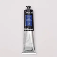 Sennelier Extra Fine Artists' Acrylic Paint, 200mL 314 Dark Ultramarine Blue (Red Shade)