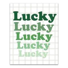 Lucky Stack Canvas Wall Art