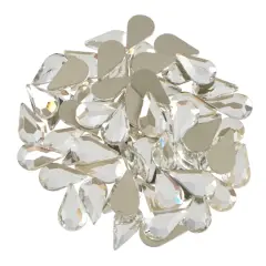 Clear Teardrop Flatback Glass Rhinestones, 288ct. by Bead Landing&trade;