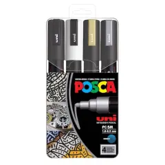 POSCA&reg; PC-5M Medium Metallic Paint Markers