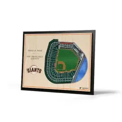 MLB Team 5-Layer StadiumView Wall Art San Francisco Giants