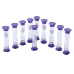 3-Minute Sand Timer Set, 10ct.