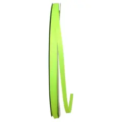 JAM Paper 1/4" Grosgrain Texture Ribbon Neon Yellow