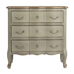 Hello Honey&reg; Distressed Gray Wood Dresser Cabinet