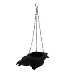 11.5" Black Crow Hanging Planter by Ashland&reg;