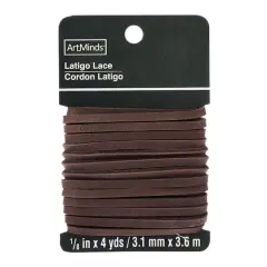 Latigo Lace by ArtMinds&trade;, 4yd. Dark Brown