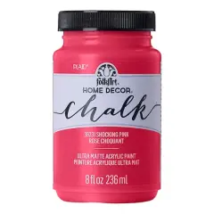 FolkArt&reg; Home Decor&trade; Chalk Paint Shocking Pink