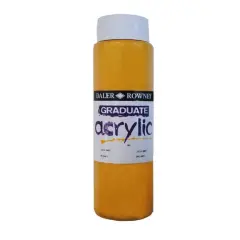 Daler-Rowney&reg; Graduate Acrylic, 500mL Gold