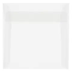 JAM Paper 8" x 8" Square Translucent Vellum Invitation Envelopes, 25ct. Clear