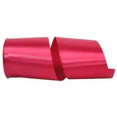 JAM Paper 4" x 50yd. Satin Allure Single Face Ribbon Wine