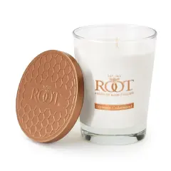 Root Candles 10.5oz. Large Scented Honeycomb Veriglass Jar Candle Japanese Cedarwood