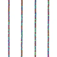 Purple AB Glass Round Beads, 1.8mm by Bead Landing&trade;