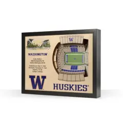 College Football 25-Layer StadiumView Wall Art Washington Huskies