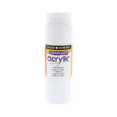 Daler-Rowney&reg; Graduate Acrylic, 500mL White