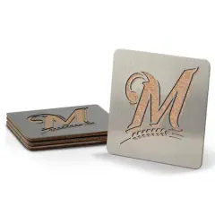 Baseball Boasters, 4ct. Milwaukee Brewers