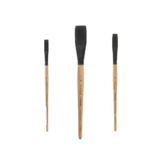 Princeton&trade; Catalyst&trade; Polytip&trade; Short Handle Bristle Flat Shader Brush